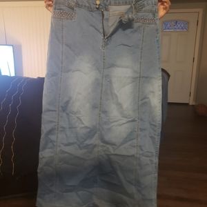 Assortment of skirts and shirts